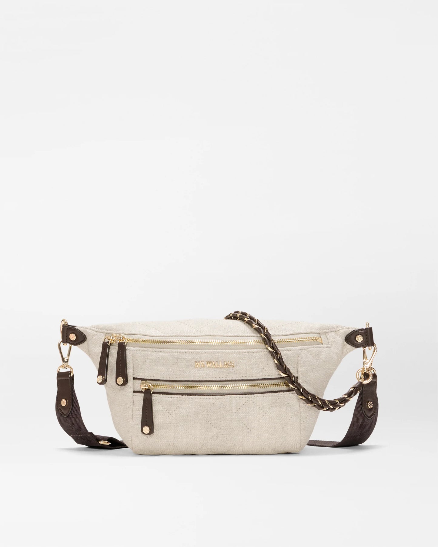 Small Crosby Crossbody Sling Sandy Linen - MZ Wallace