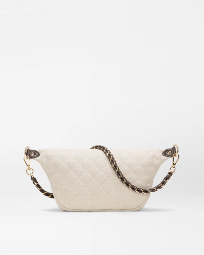 Small Crosby Crossbody Sling Sandy Linen - MZ Wallace