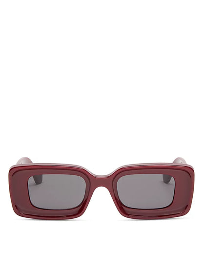 Anagram Rectangle Sunglasses Red - Loewe