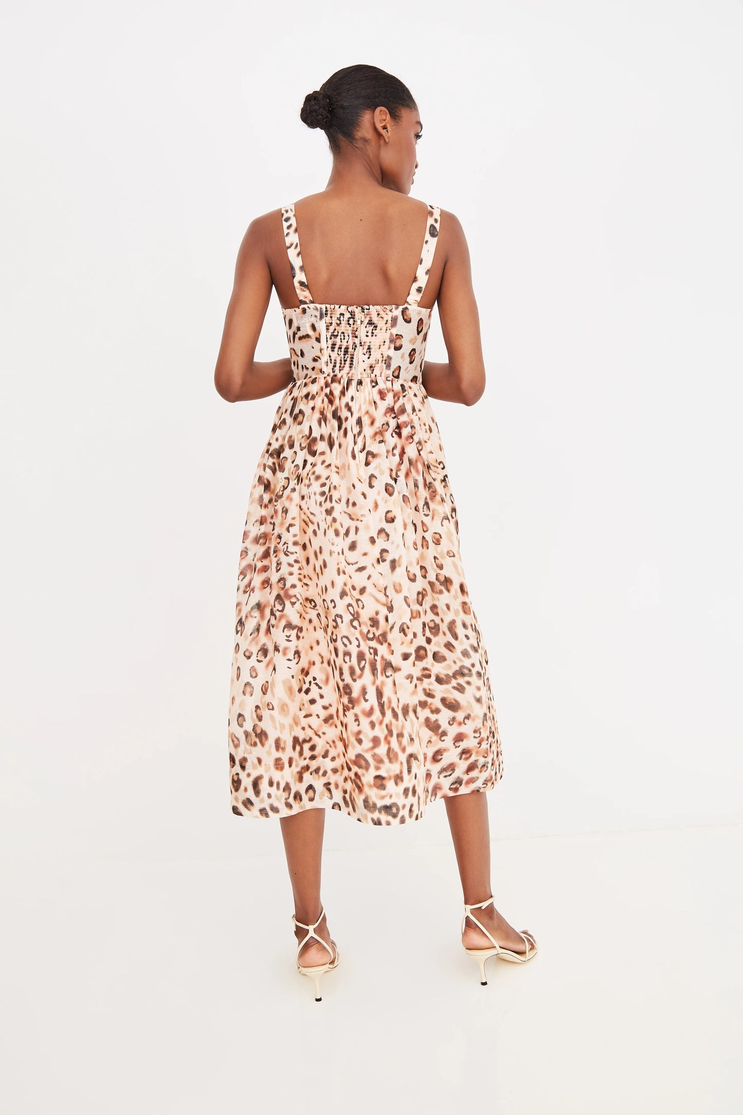 Pheobe Dress Cheetah Blush - Cara Cara