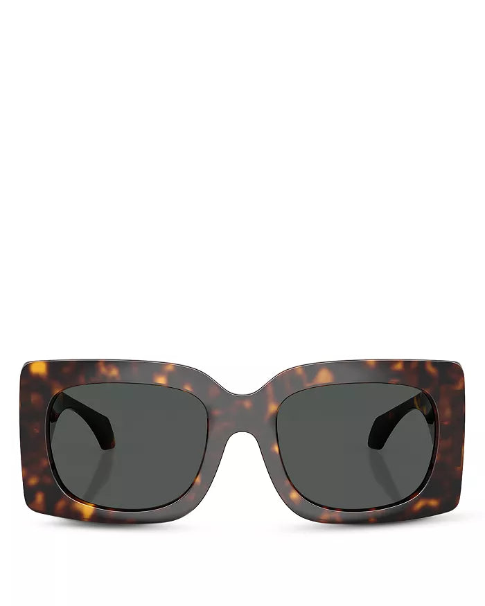Signature Squared Sunglasses Havana - Versace