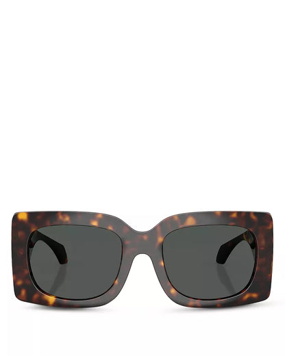 Signature Squared Sunglasses Havana - Versace