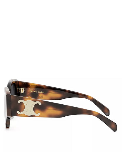 Maxi Triomphe Butterfly Sunglasses Brown - CELINE