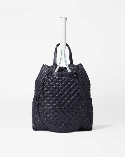 Doubles Tennis Convertible Backpack Black - MZ Wallace
