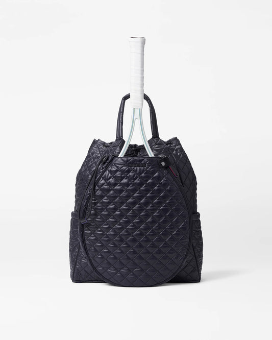 Doubles Tennis Convertible Backpack Black - MZ Wallace