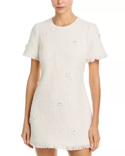 Crunchy Flower Henriette Dress Gardenia - Cinq à Sept