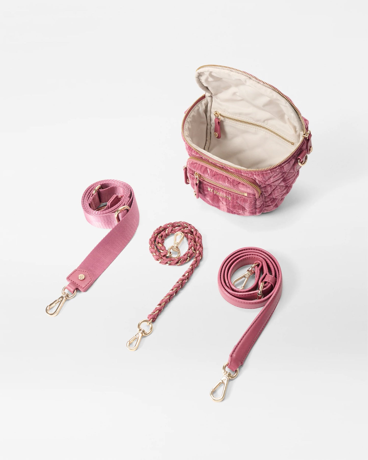 Micro Crosby Sling Petal Velvet - MZ Wallace