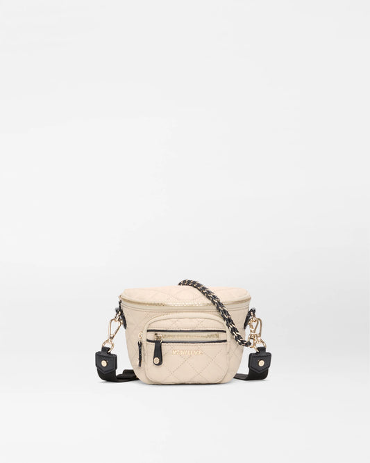 Micro Crosby Sling Buff/Black - MZ Wallace