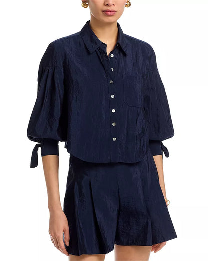 Finch Top Navy - Cinq à Sept