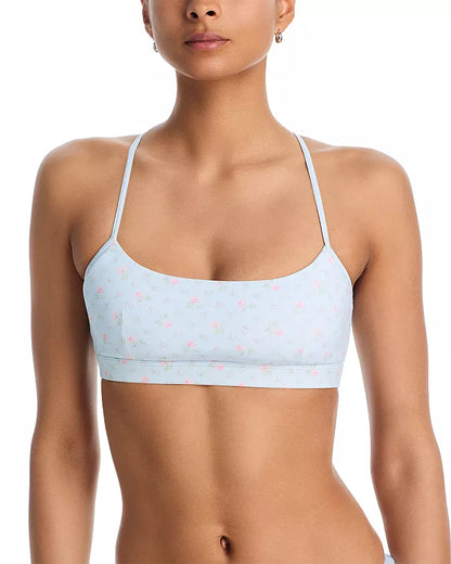 Cadelle Sports Bra Chapparal Blue - LoveShackFancy