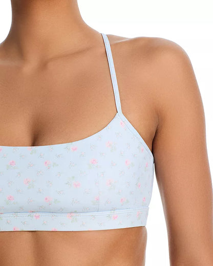 Cadelle Sports Bra Chapparal Blue - LoveShackFancy