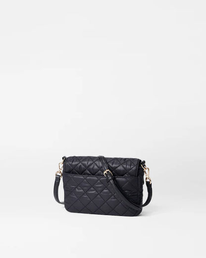 Small Crosby Lock Crossbody Black - MZ Wallace