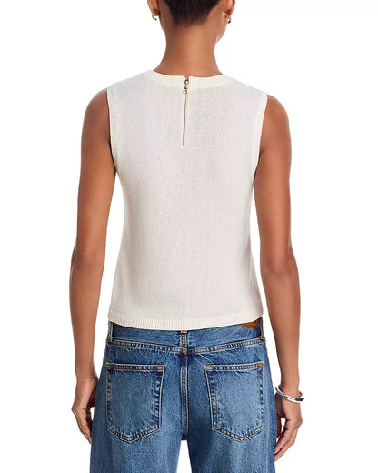 Reva Shell Top Garden Gossip Off White - Alice + Olivia