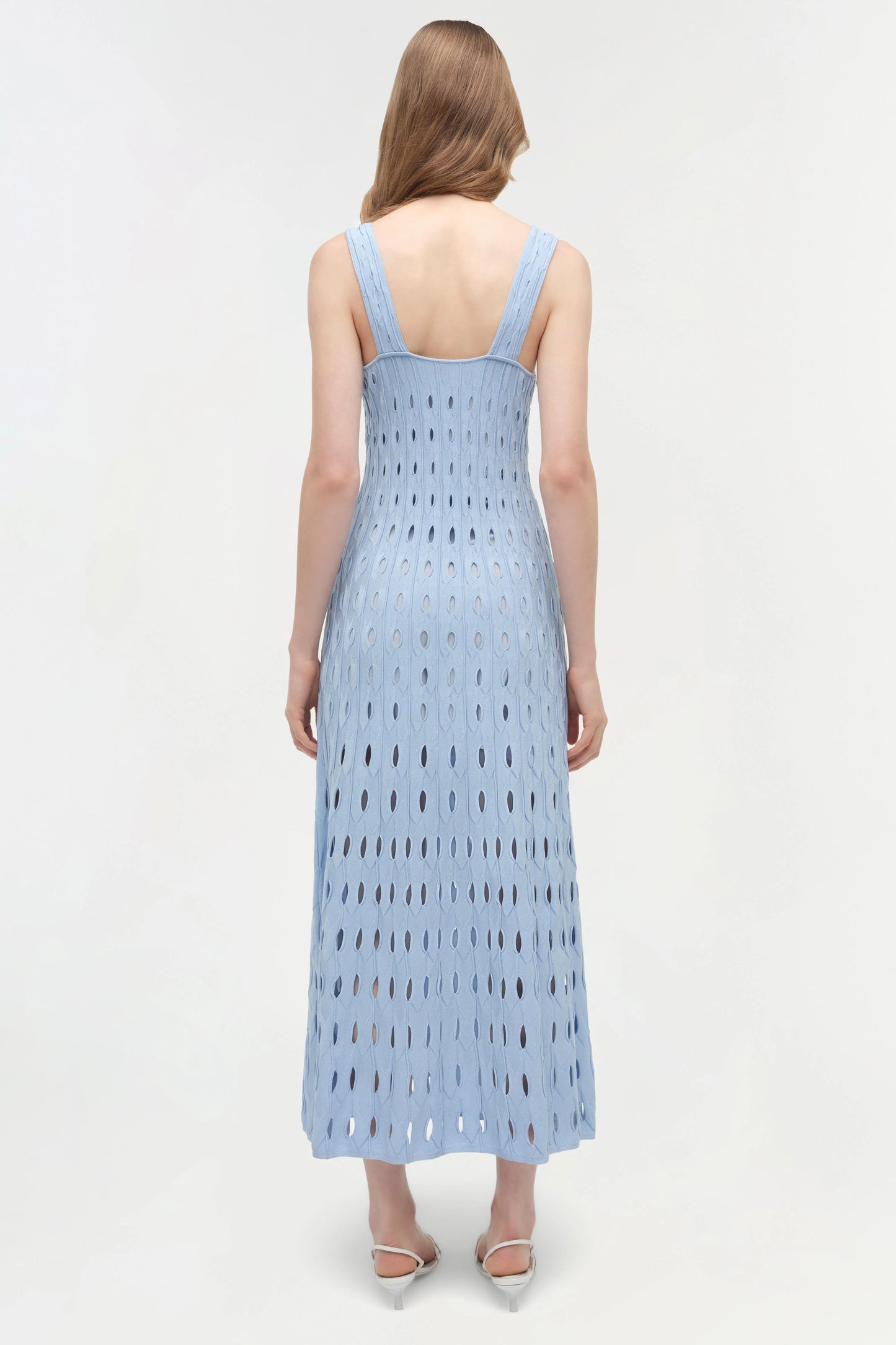 Christina Knit Midi Dress Tidepool - Simkhai
