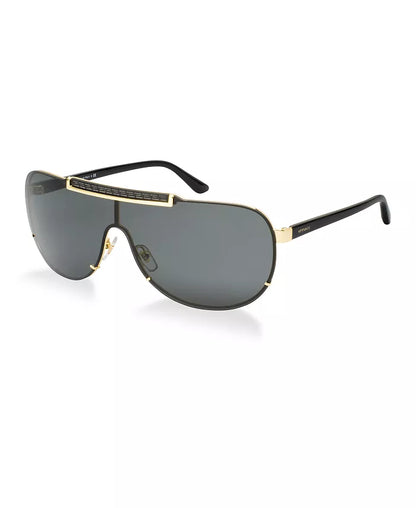 Mask Sunglasses Black - Versace