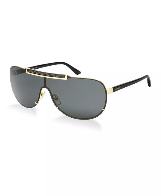 Mask Sunglasses Black - Versace
