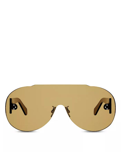 Sundown Shade Sunglasses Transparent Yellow - CELINE