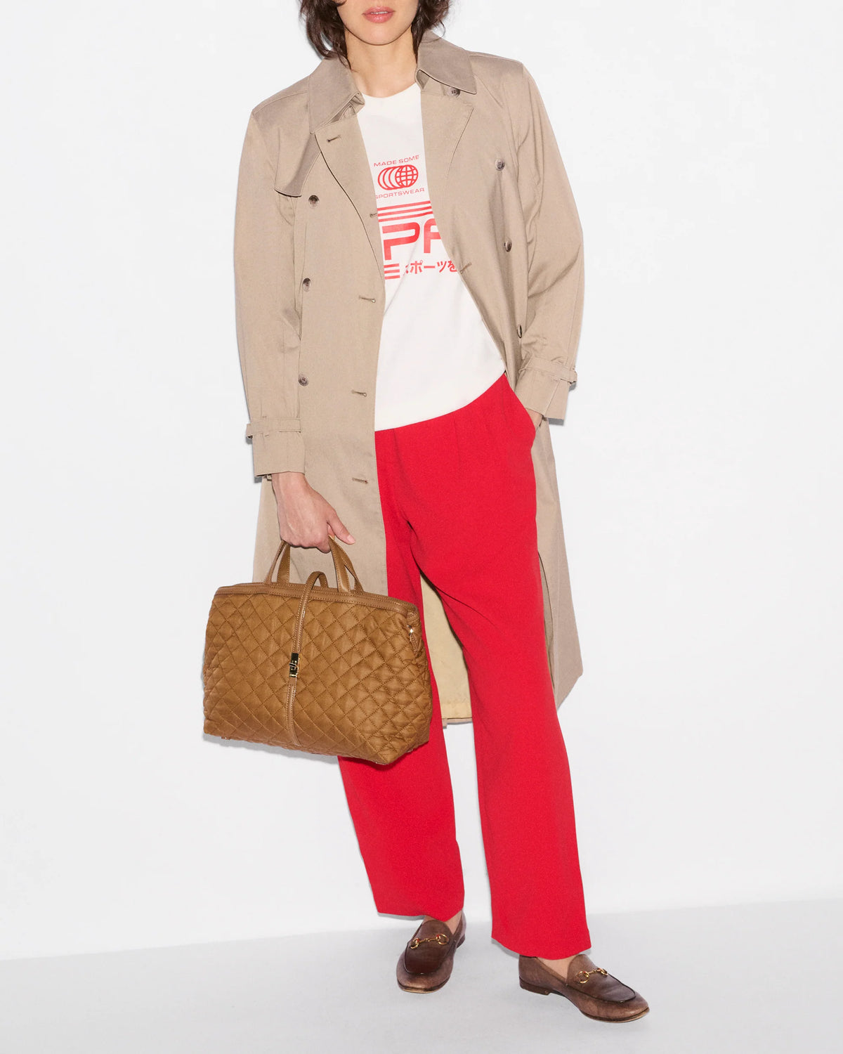 Medium Astor Top Handle Cognac - MZ Wallace