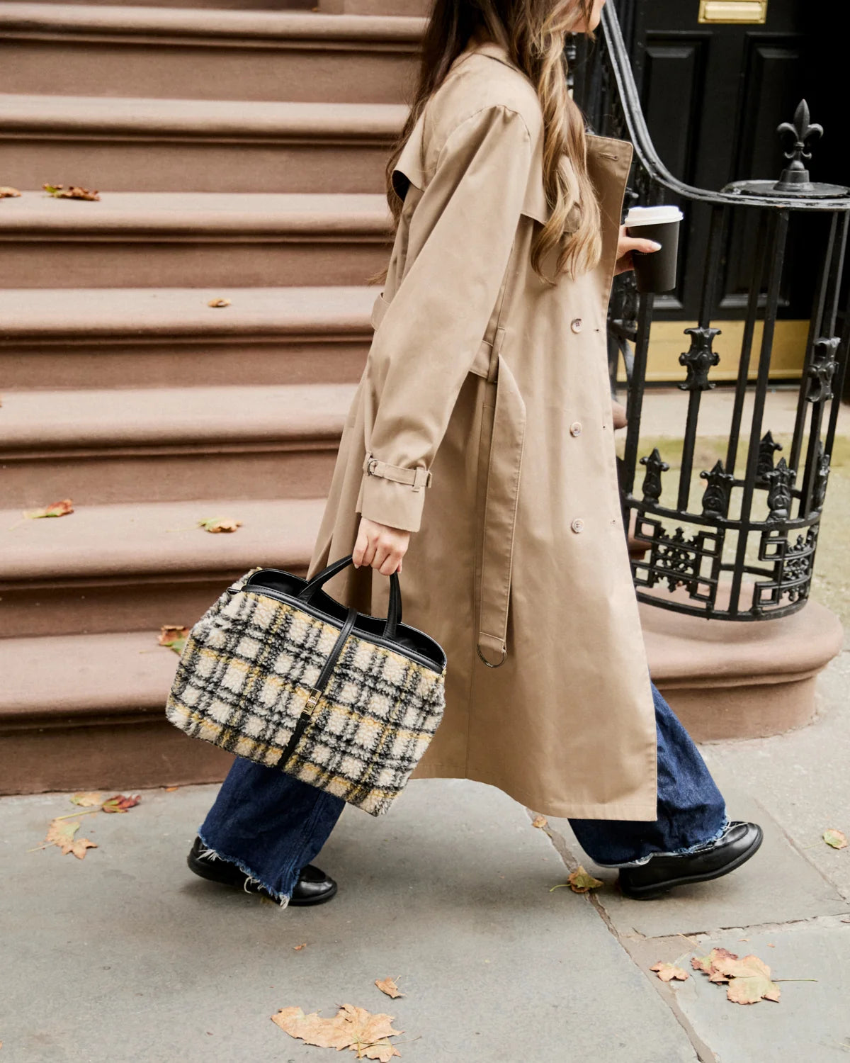 Medium Astor Top Handle Highland Plaid - MZ Wallace