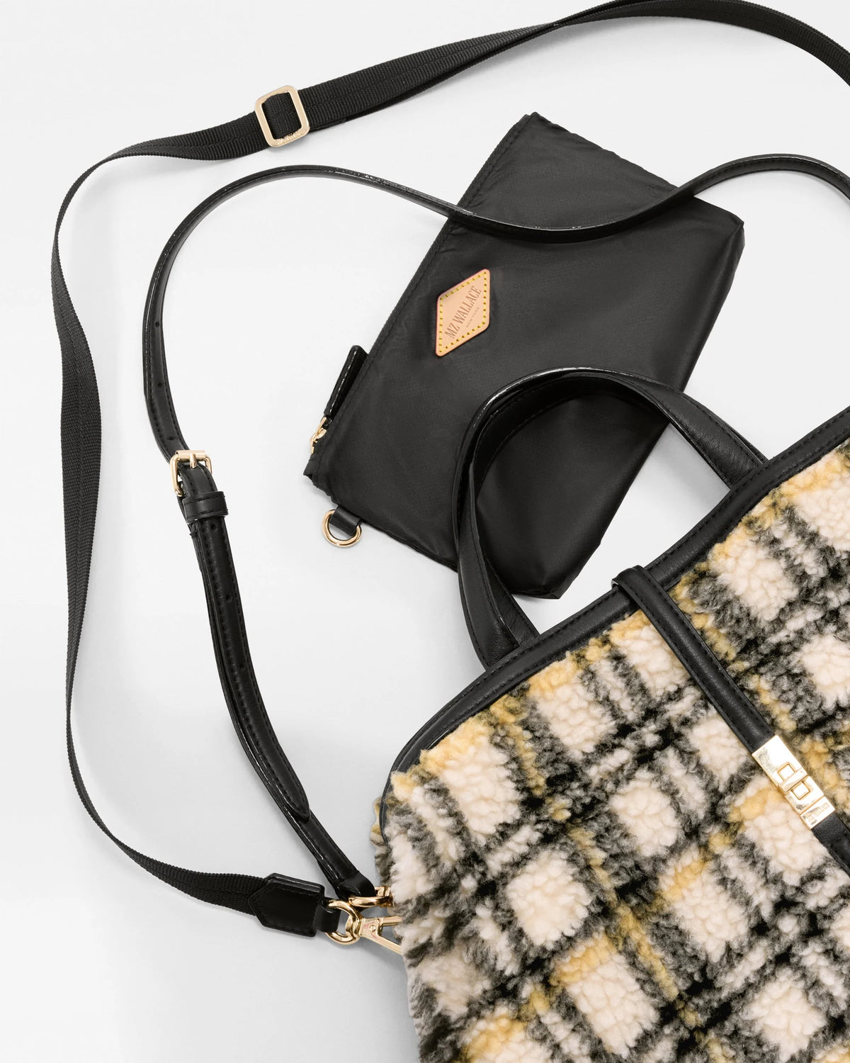 Medium Astor Top Handle Highland Plaid - MZ Wallace