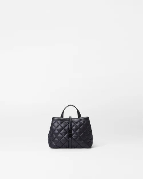 Mini Astor Top Handle Black - MZ Wallace