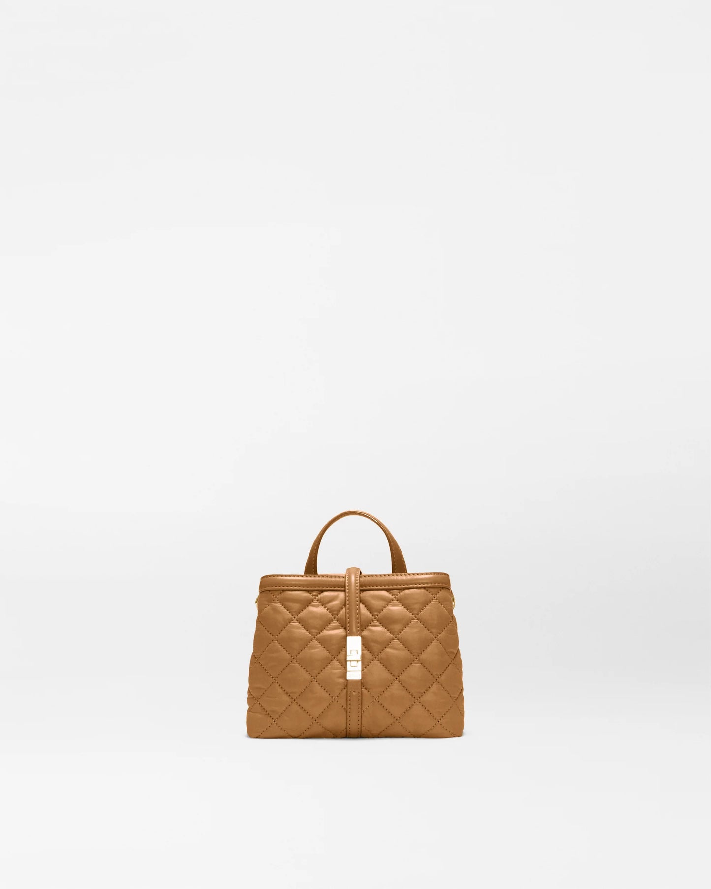 Mini Astor Top Handle Cognac - MZ Wallace