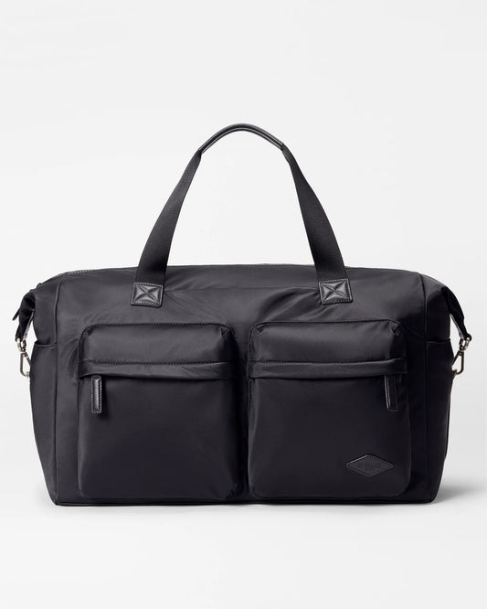 Large Bleecker Travel Duffel Black - MZ Wallace