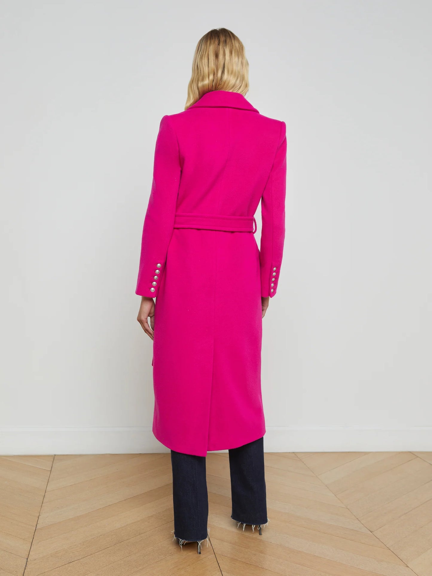 Olina Coat Berry Pink - L'AGENCE