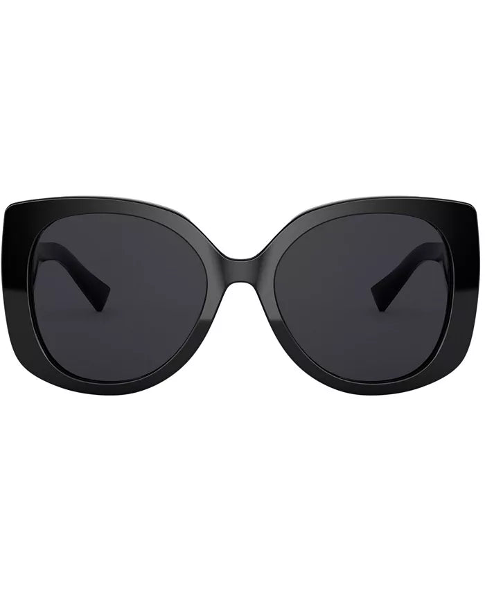 Oversized Medusa Sunglasses Black - Versace