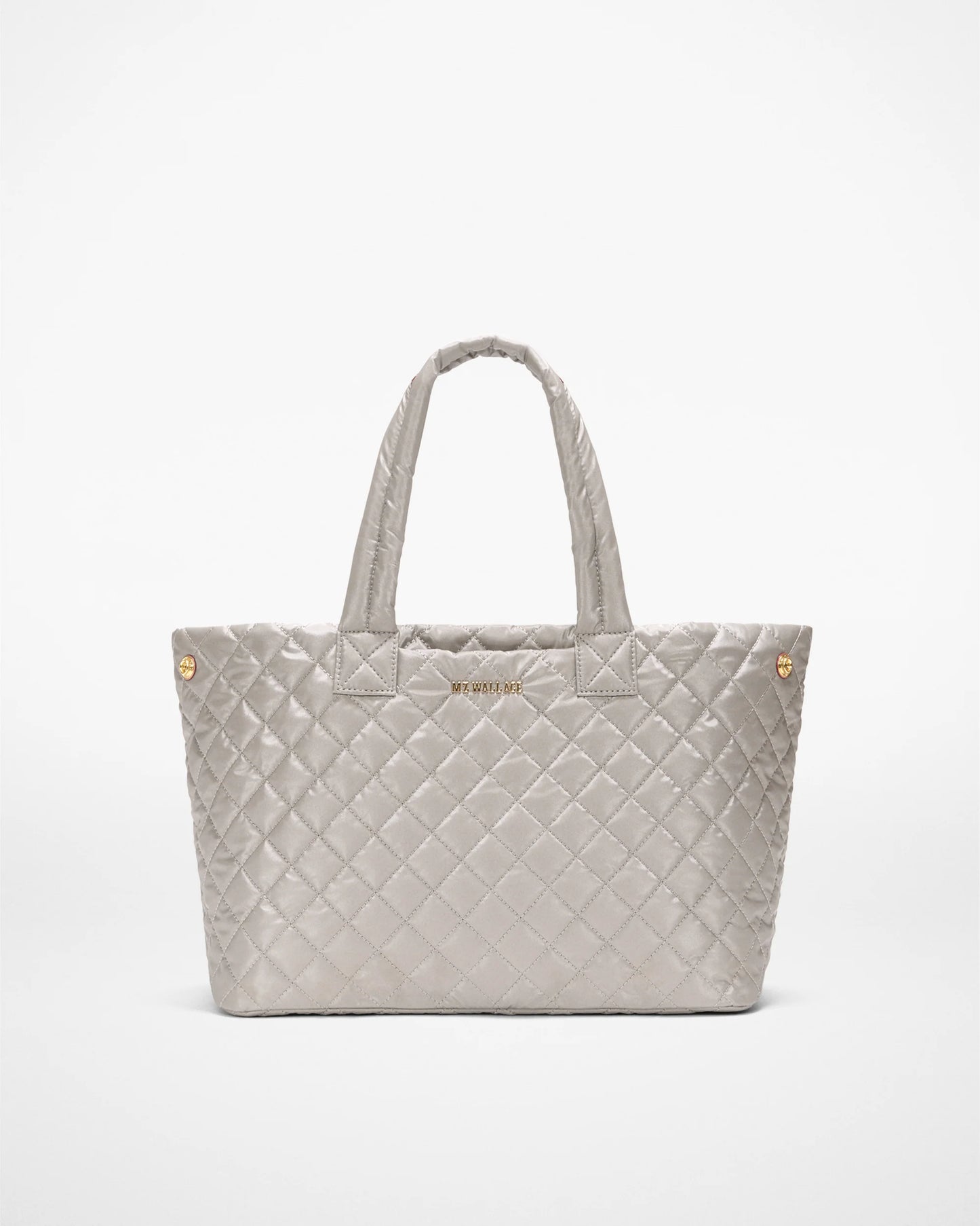 Medium Metro City Tote Sable Pearl Metallic - MZ Wallace