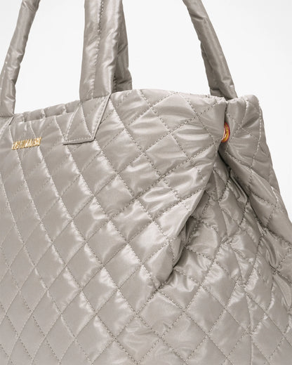 Medium Metro City Tote Sable Pearl Metallic - MZ Wallace