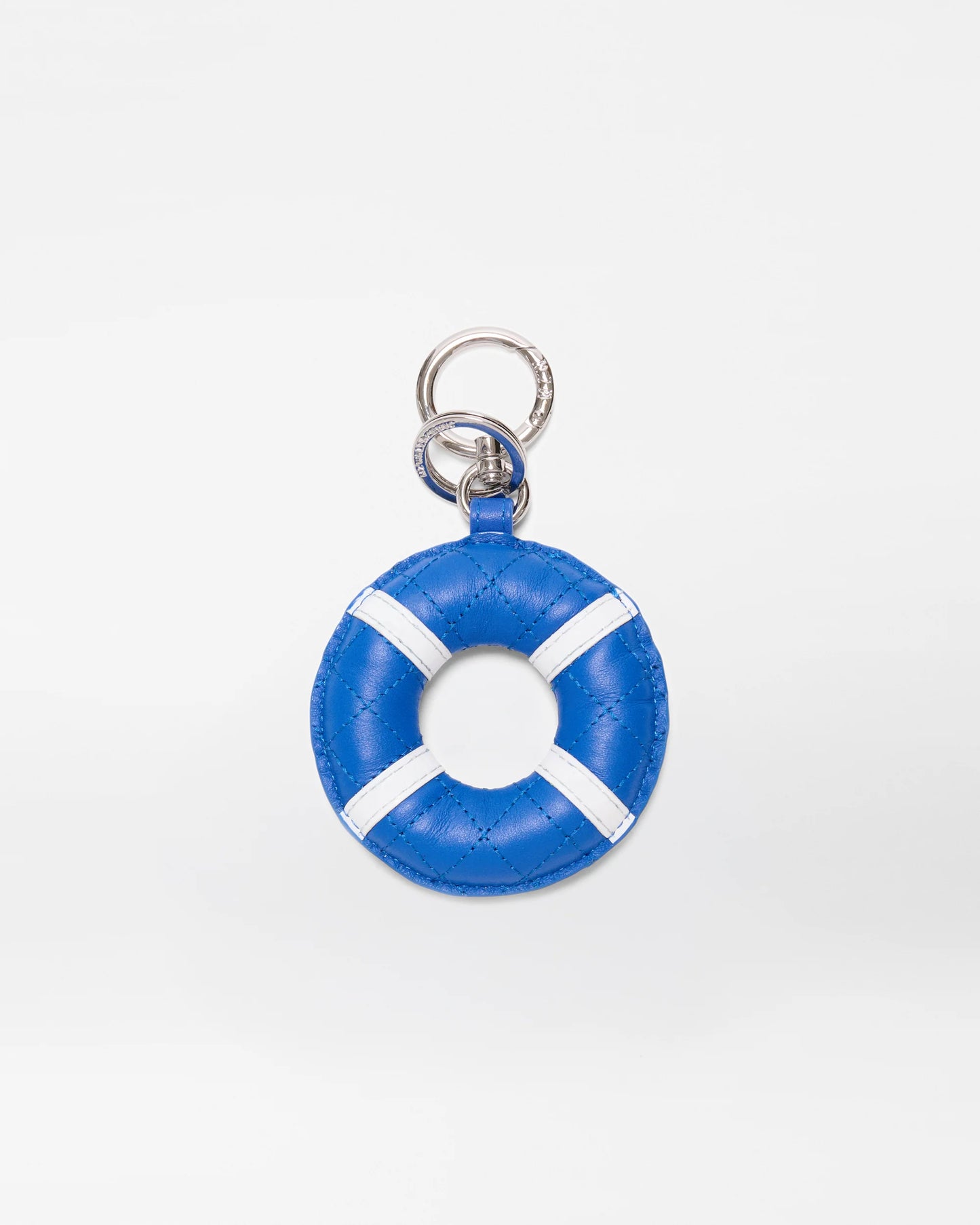 Buoy Charm Blue Multi Leather - MZ Wallace