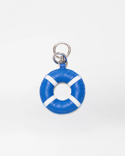 Buoy Charm Blue Multi Leather - MZ Wallace