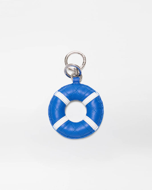 Buoy Charm Blue Multi Leather - MZ Wallace