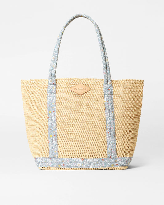 Medium Crochet Tote June's Meadow - MZ Wallace