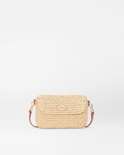 Crochet Convertible Crossbody Camel - MZ Wallace