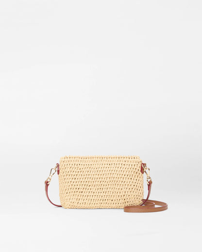 Crochet Convertible Crossbody Camel - MZ Wallace
