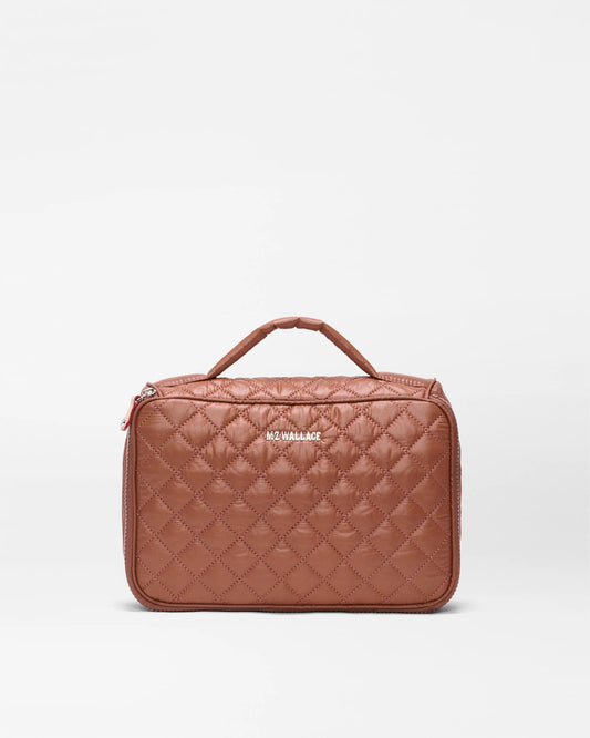 Zip Round Organizer Terracotta - MZ Wallace