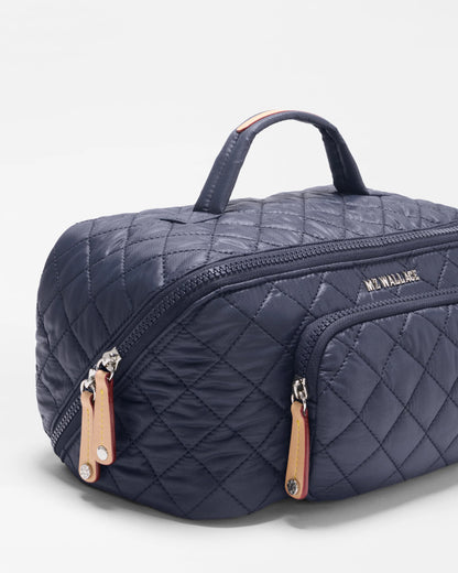 Large Accordion Organizer Navy/Apple - MZ Wallace