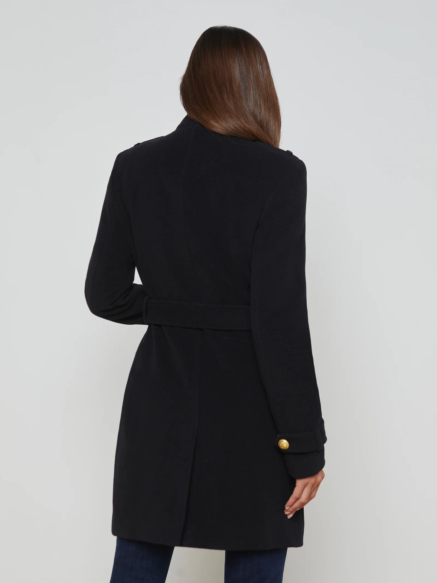 Nalini Coat Black - L'AGENCE