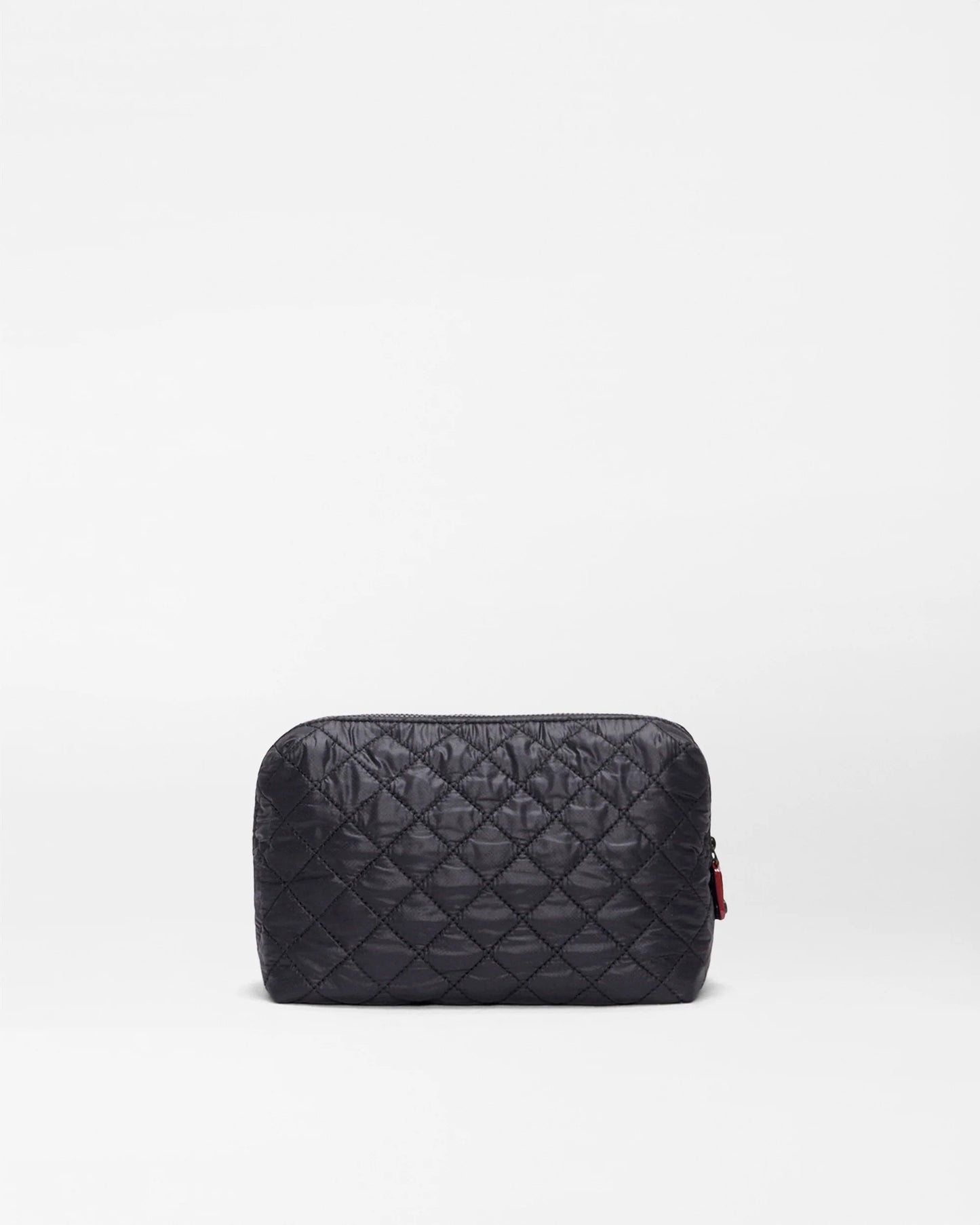 Medium Double Zip Cosmetic Black - MZ Wallace