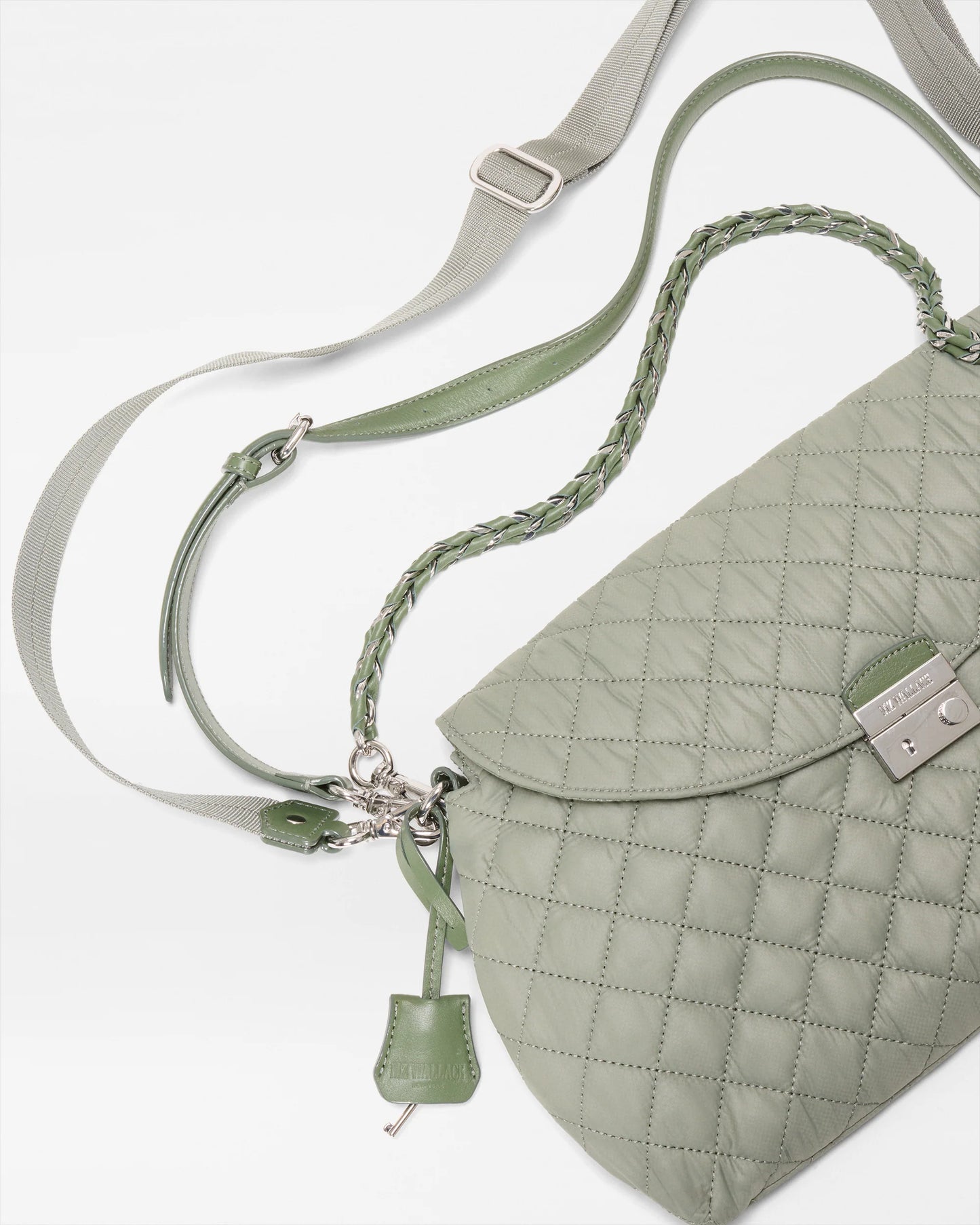 Crosby Lock Shoulder Agave Green - MZ Wallace