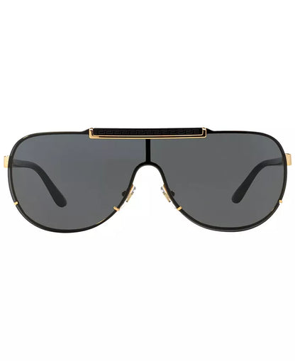 Mask Sunglasses Black - Versace