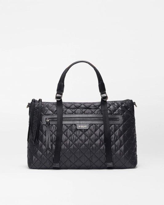 Medium Park Satchel Black - MZ Wallace