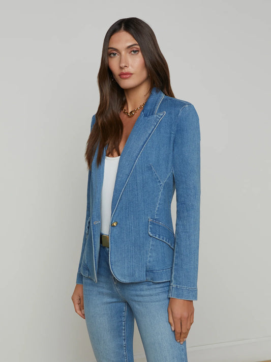 Baldwin Denim Blazer Provo - L'AGENCE