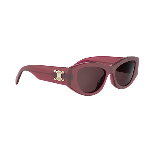 Triomphe Acetate Sunglasses Red - CELINE