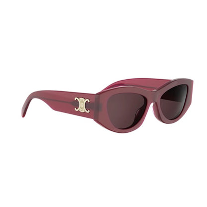 Triomphe Acetate Sunglasses Red - CELINE