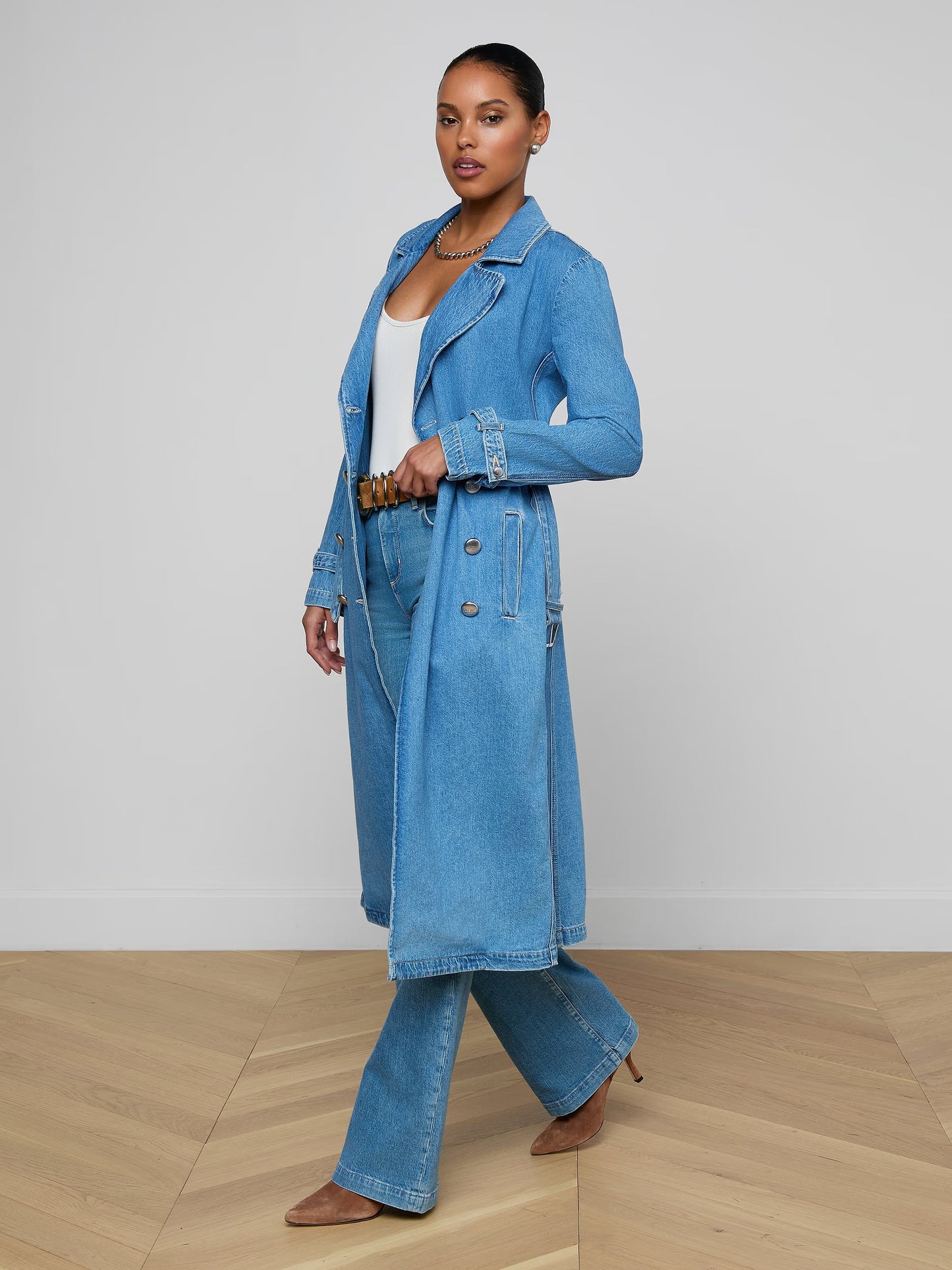 Bradley Trench Coat Anaheim - L'AGENCE