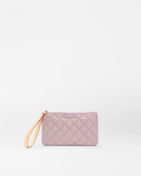 Flat Metro Wristlet Quail - MZ Wallace