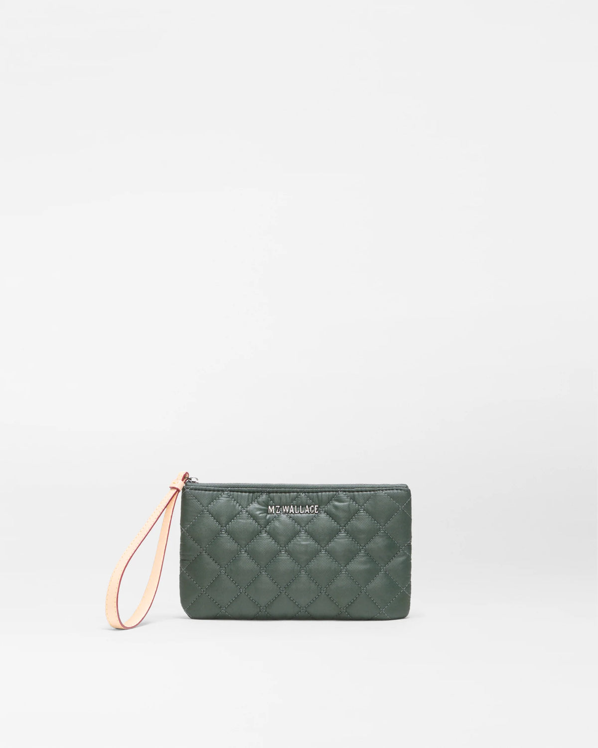 Flat Metro Wristlet Juniper - MZ Wallace